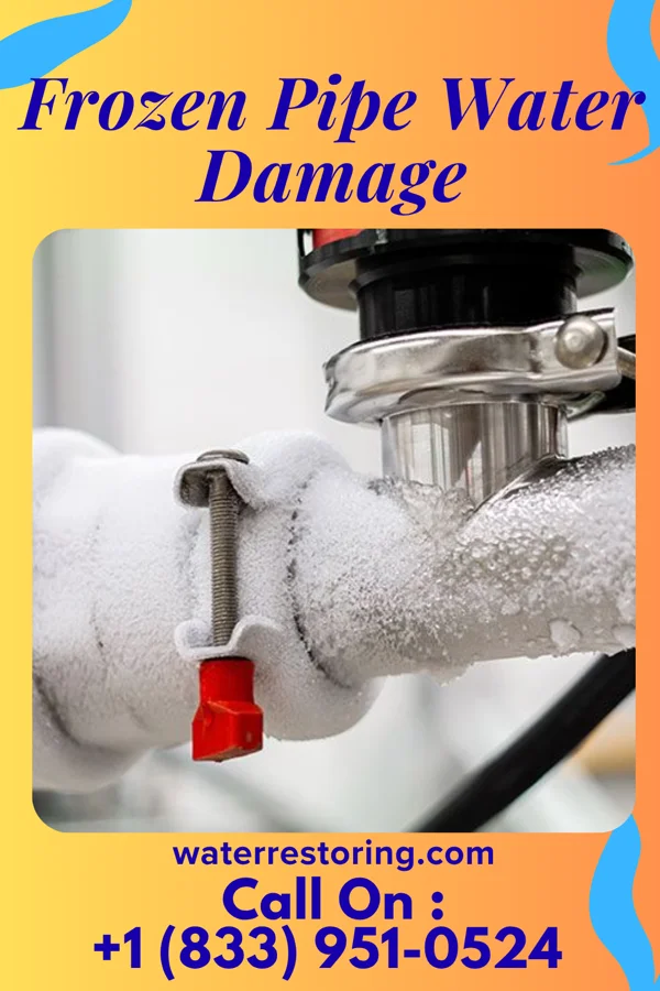 Frozen Pipe Water Damage in River Bend, MO